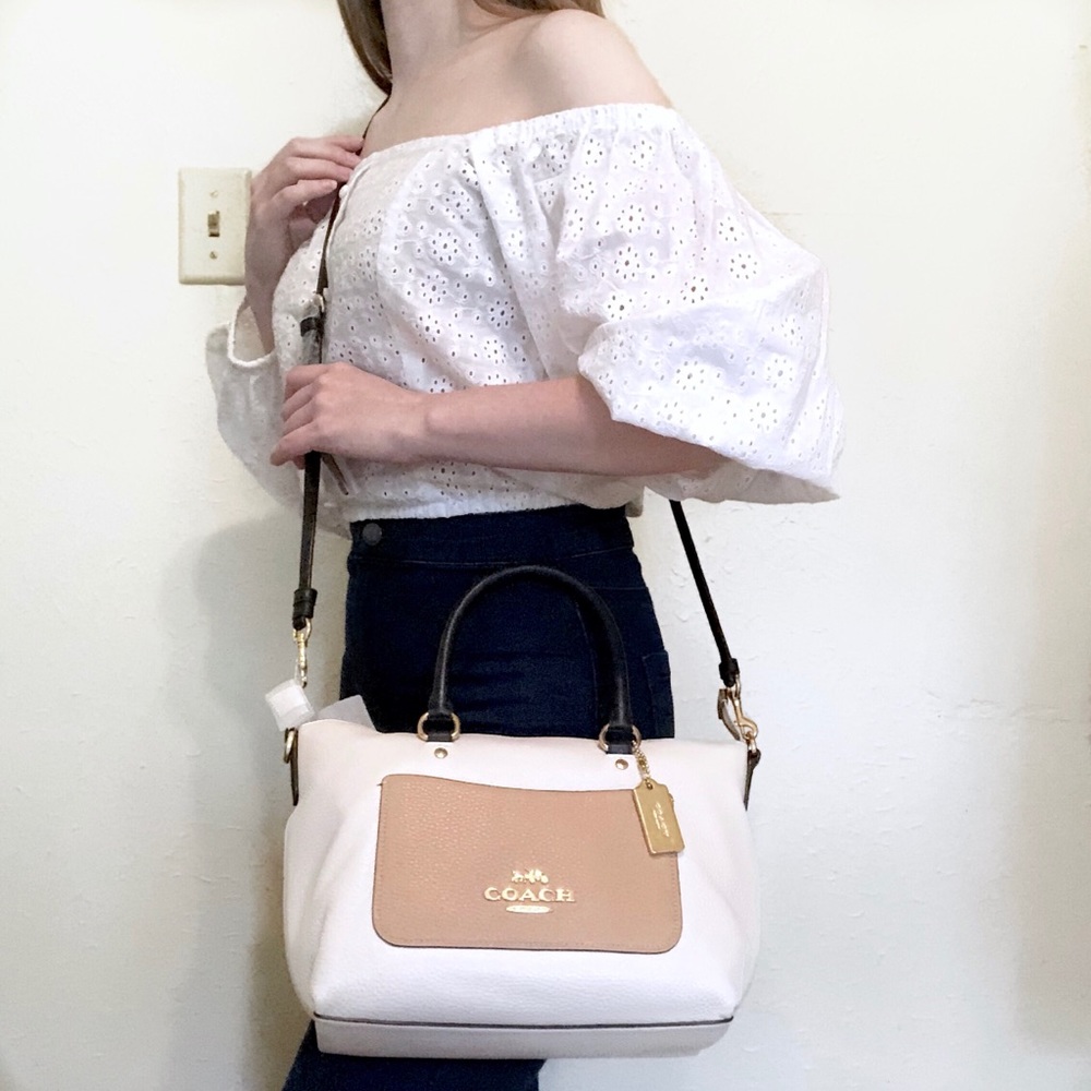 โSOLDโ๐HP๐Coach Color Blocked Crossbody Bag - Picture 1 of 8